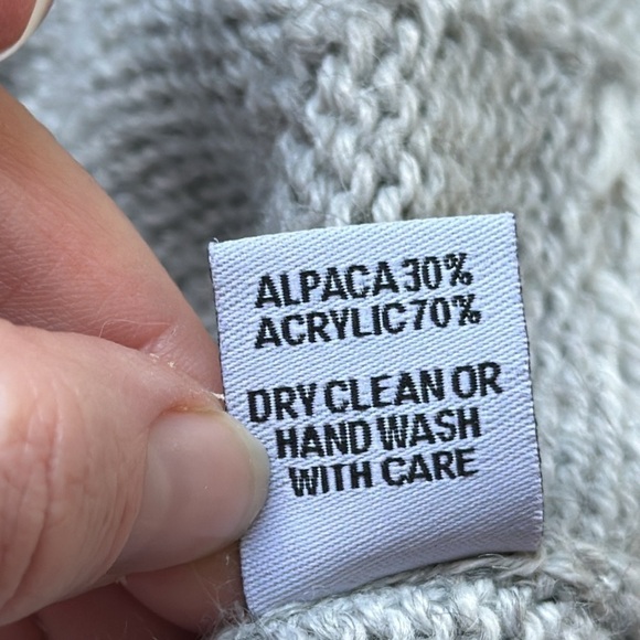 Alpaca Connection Small Tall Peruvian Wearable Art Aztec Folk Cardigan Sweater - Picture 7 of 7